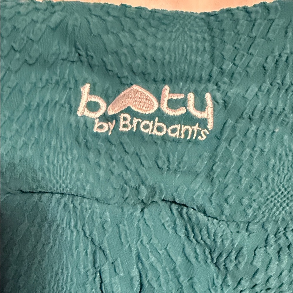 Booty by Brabants Teal Textured Leggings - Picture 5 of 7